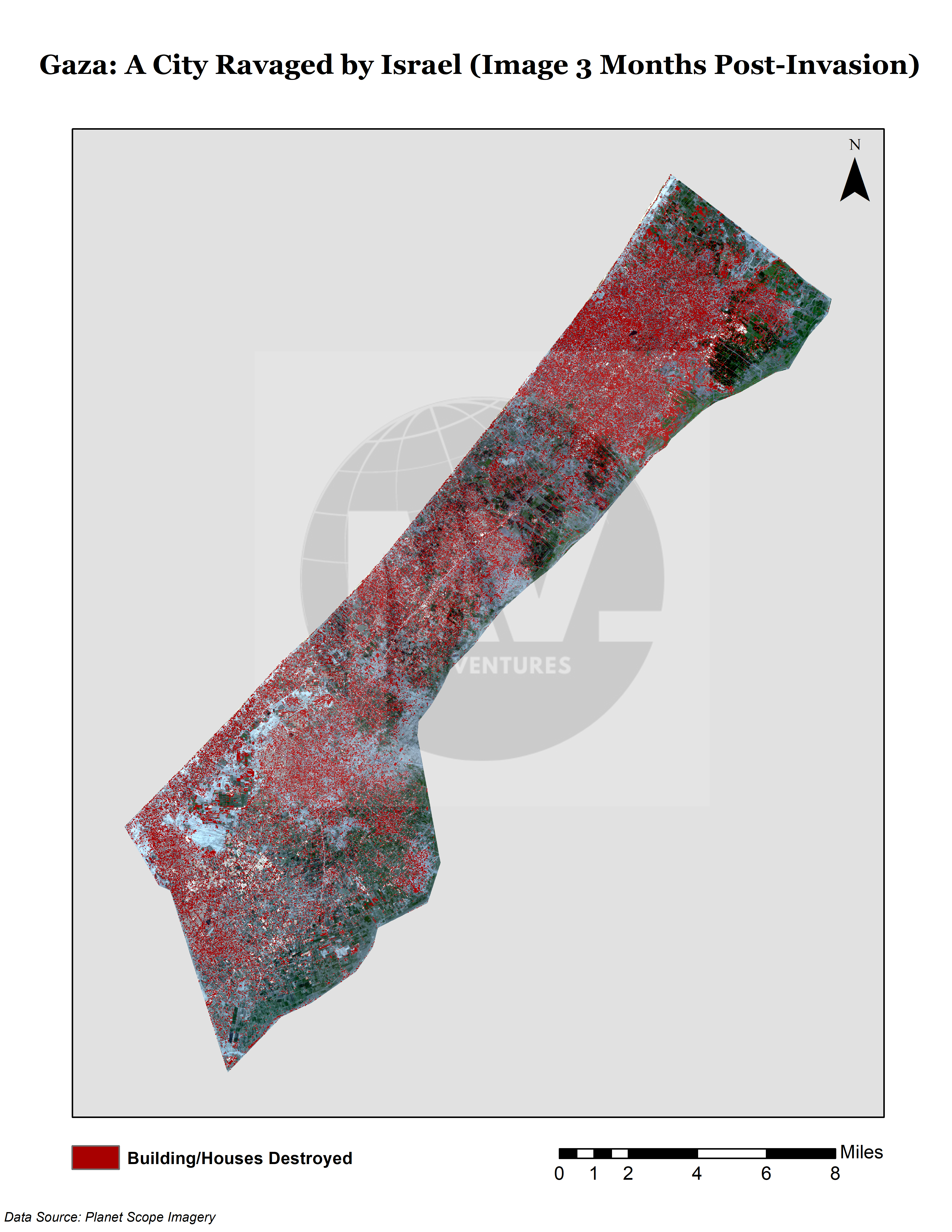 Gaza Destruction Map
